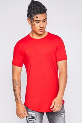 T-shirt à zip oversize Brentiny rouge