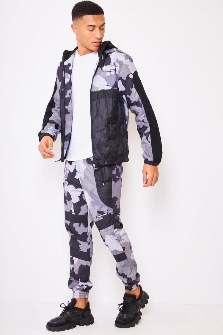 Veste camouflage noire / Project X - 2130143