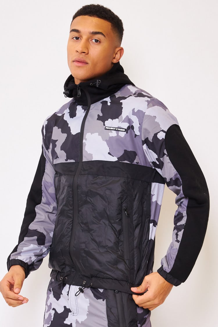 Veste camouflage noire / Project X - 2130143