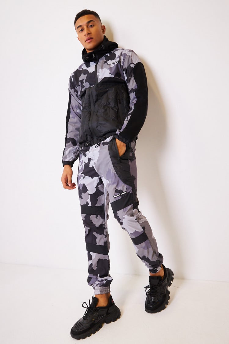 Veste camouflage noire / Project X - 2130143