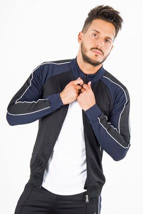 Veste de jogging à bandes Gov Denim