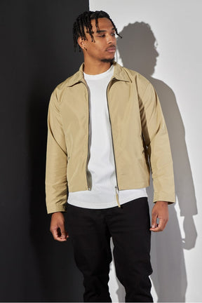 Veste en toile khaki