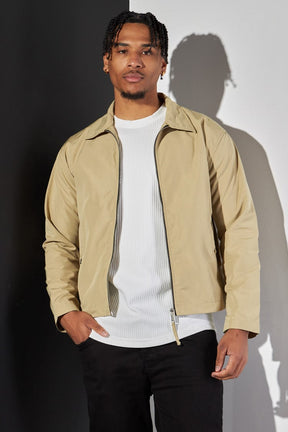 Veste en toile khaki